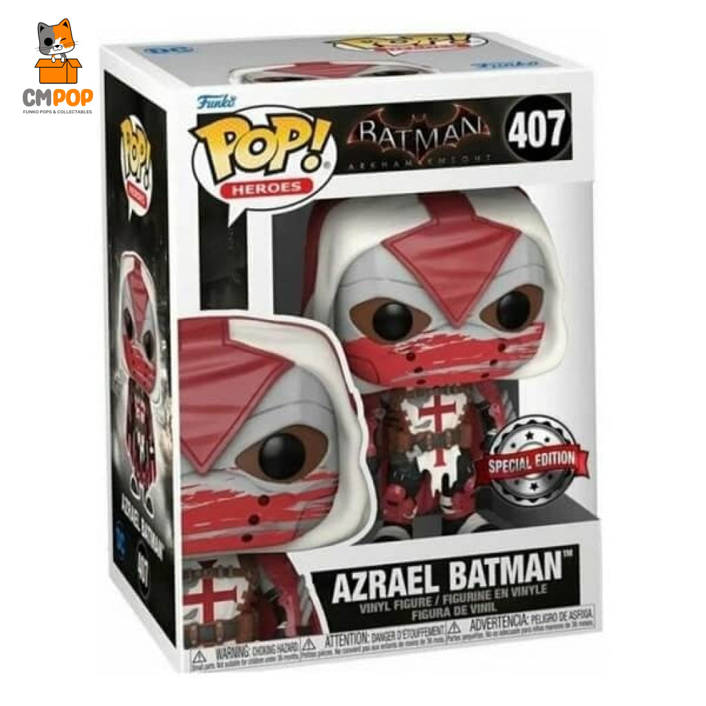 Azrael Batman - #407 Funko Pop! Heroes Arkham Knight Special Edition Pop