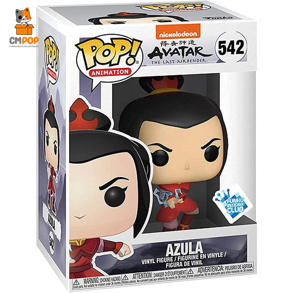 Azula - #542 Funko Pop! Animation Avatar The Last Airbender Insider Club Pop