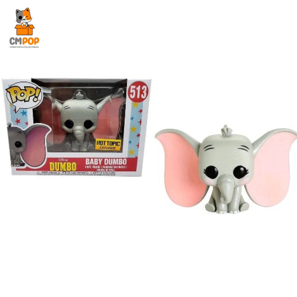 Baby Dumbo #513 - Funko Pop! Disney Hot Topic Exclusive Pop