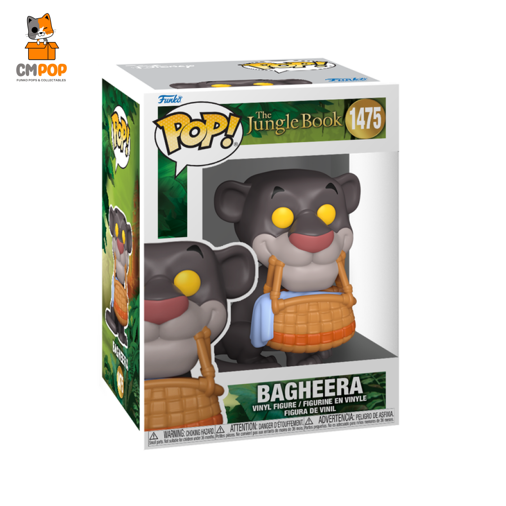 Bagheera With Basket - #1475 Funko Pop! Disney Jungle Book Pop