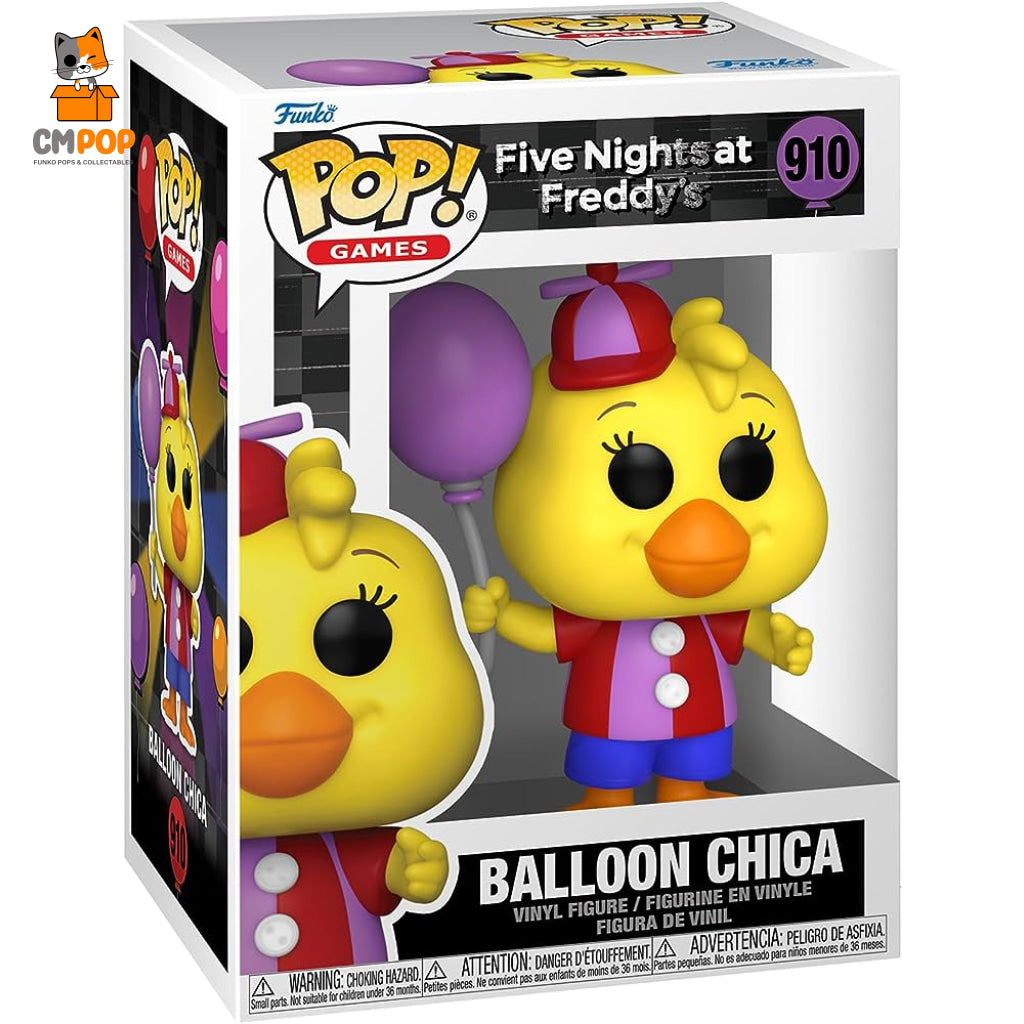 Balloon Chica - #910 Funko Pop! Five Nights At Freddys Pop