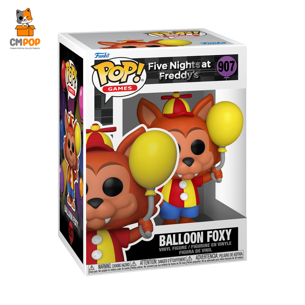 Balloon Foxy - #907 Funko Pop! Five Nights At Freddys Pop