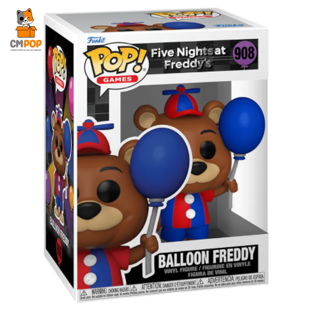 Balloon Freddy- #908 - Funko Pop! Five Nights At Freddys Pop