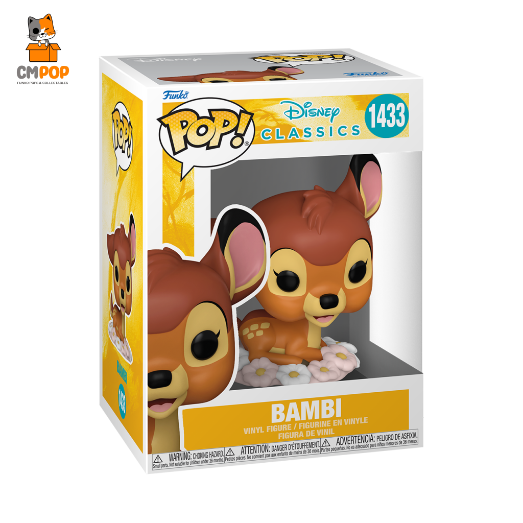 Bambi 80Th Anniversary - #1433 Funko Pop! Disney Pop