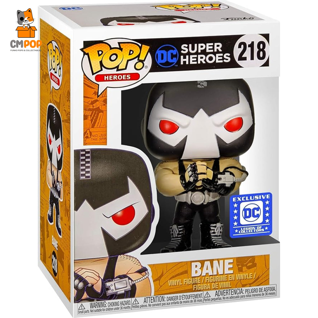 Bane - #218 Funko Pop! Dc Heroes Exclusive Pop