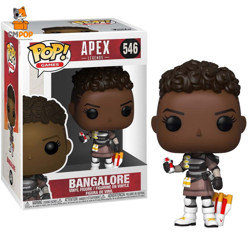 Bangalore - #546 Funko Pop! Games Apex Legends Pop