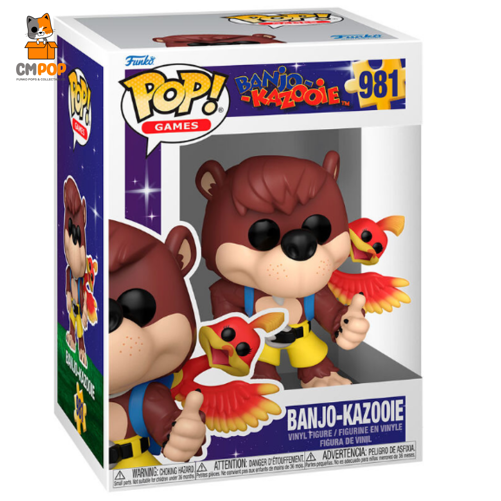 Banjo-Kazooie #981 - Funko Pop! Banjo Kazooie Pop