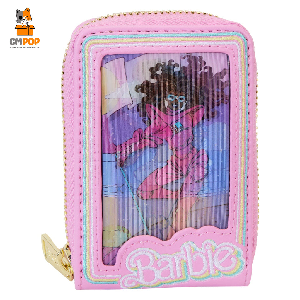 Barbie Doll Box Triple Lenticular Zip Around Wallet - Loungefly