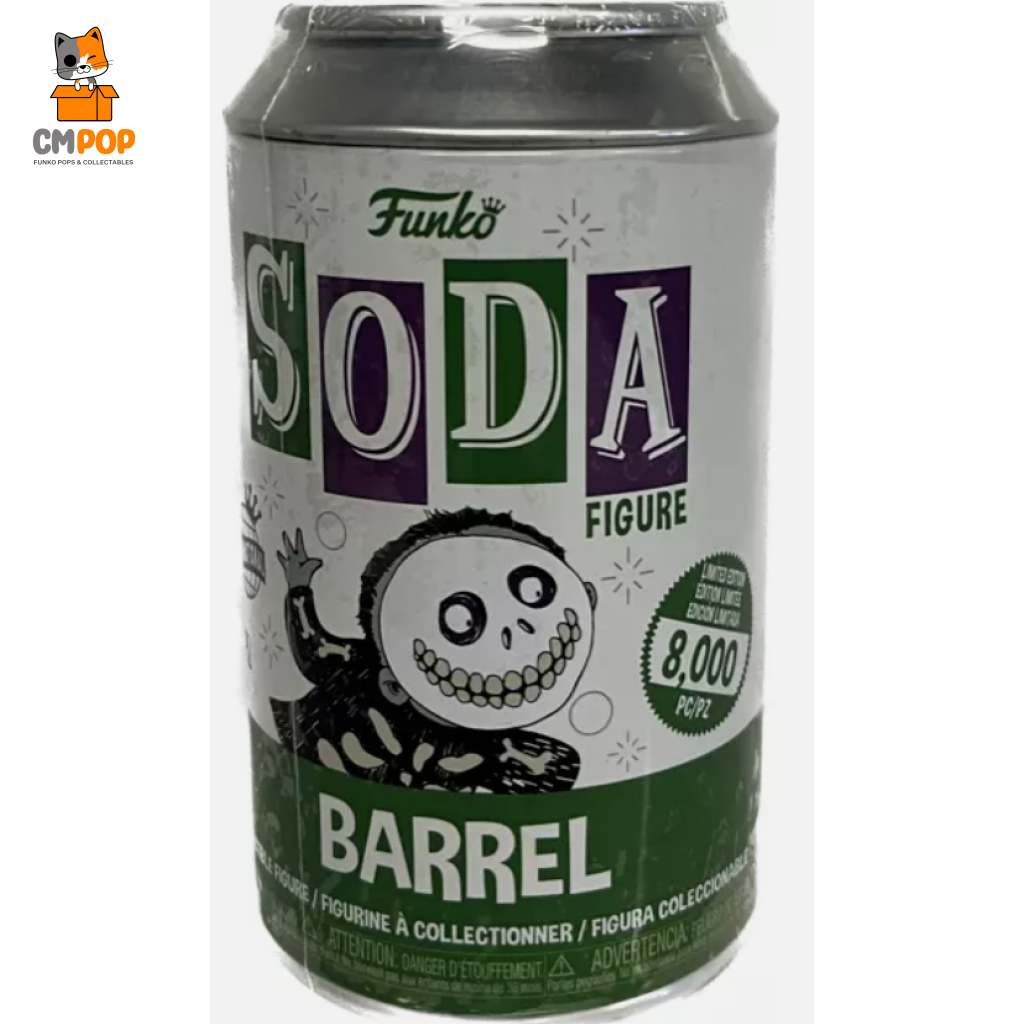 Barrel (Tnbc) - Funko Vinyl Soda 8 000 Pieces Chance Of Chase