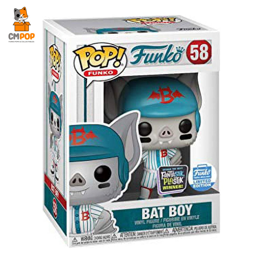 Bat Boy - #58 Funko Pop! Limited Edition Fantastik Plastik Winner! Pop