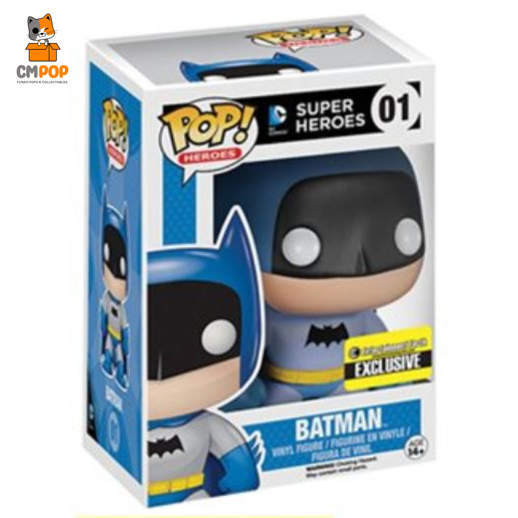 Batman #01 - Funko Pop! Super Heroes Ee Exclusive Pop