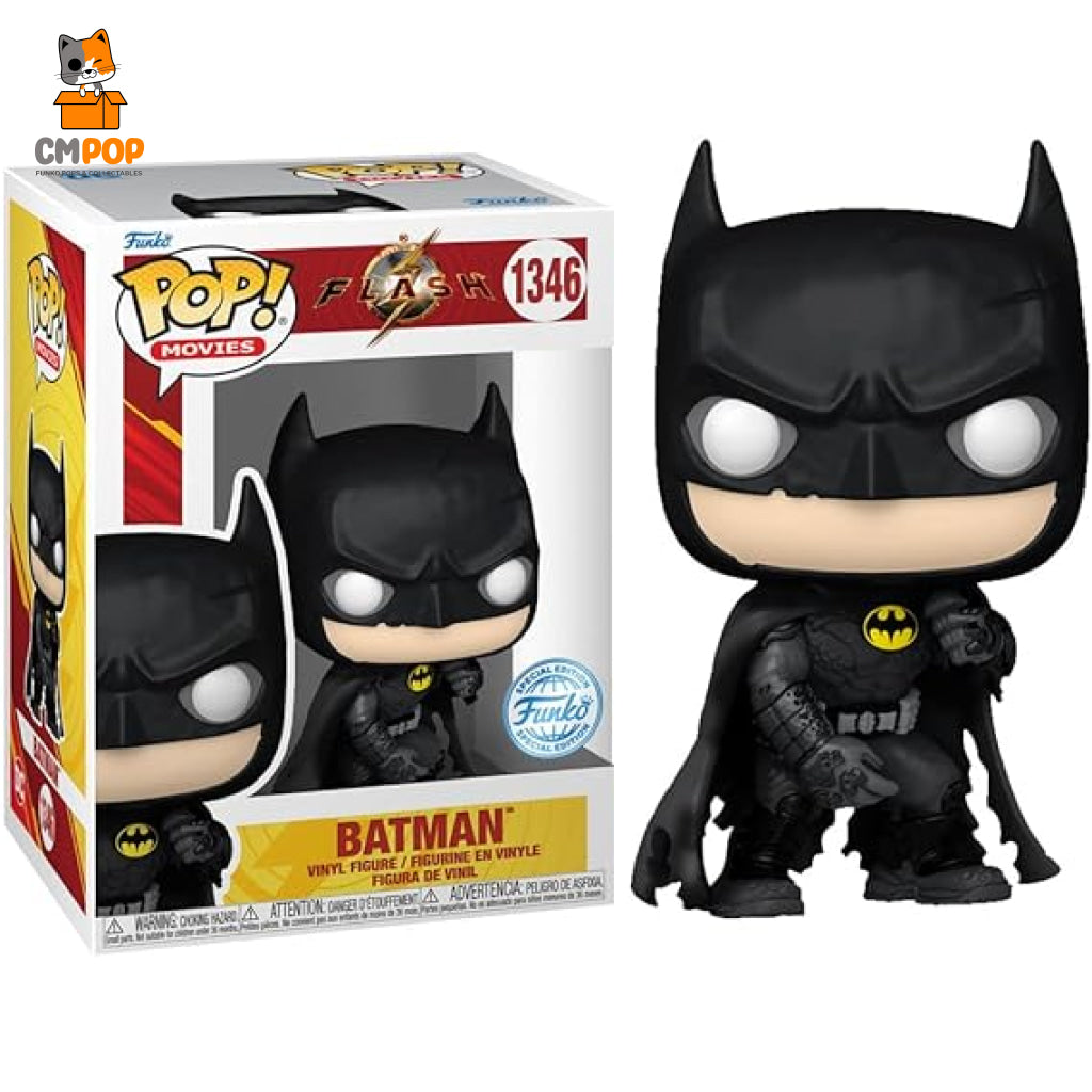 Batman - #1346 Funko Pop! Dc The Flash Walmart Exclusive Pop