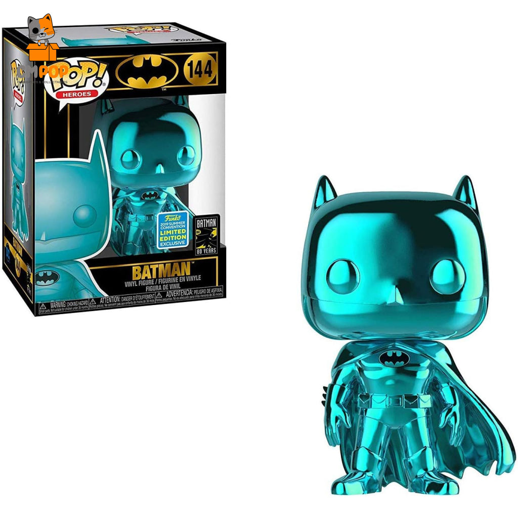 Batman - #144 Funko Pop! Heroes Dc 80 Years 2019 Summer Convention Limited Edition Exclusive Pop