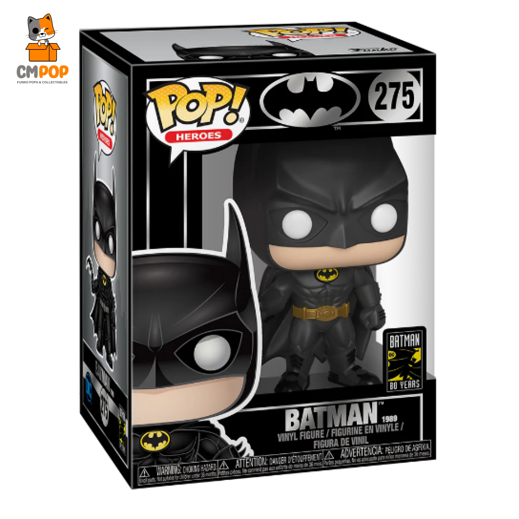 Batman 1989 - #275 Funko Pop! 80 Years Pop