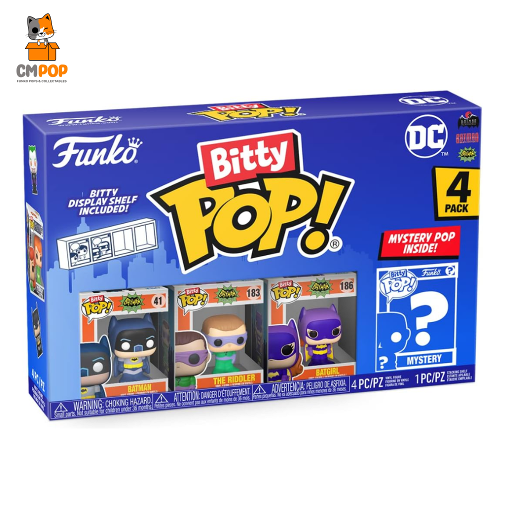 Batman Bitty Pop! - Funko Dc Pop