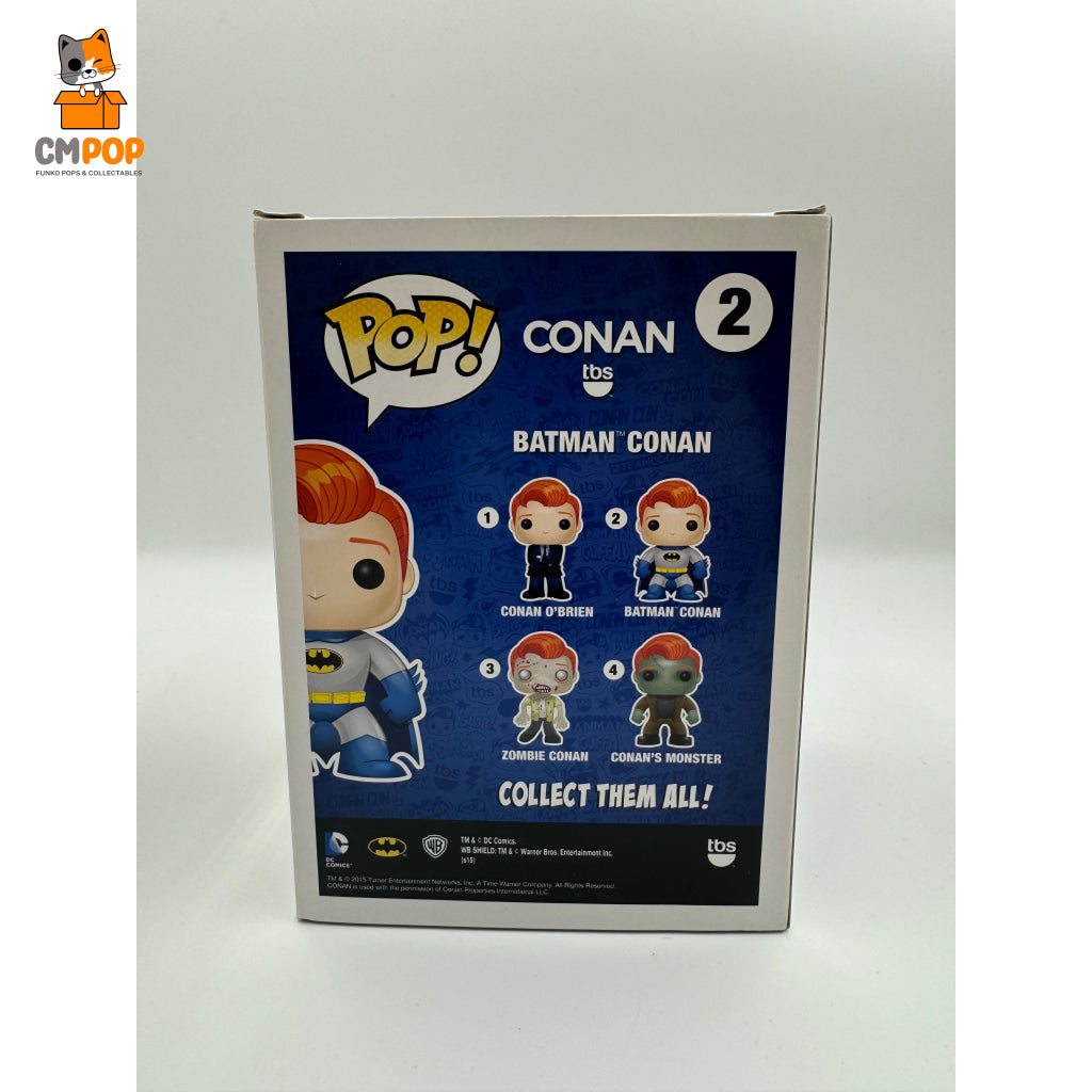 Batman Conan - #2 Funko Pop! Sdcc 2015 Sticker Exclusive Pop