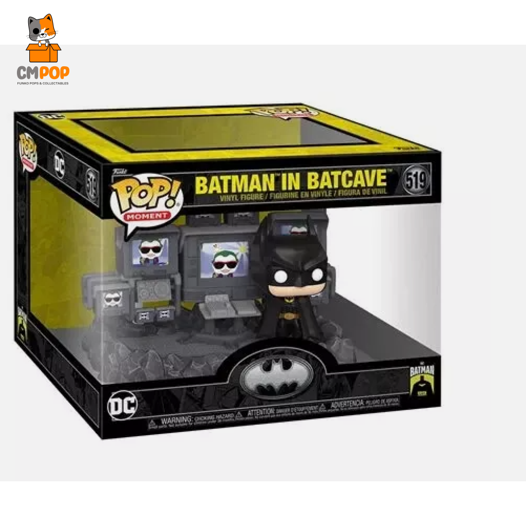 Batman In Cave - #519 Funko Pop! Moment- Pop