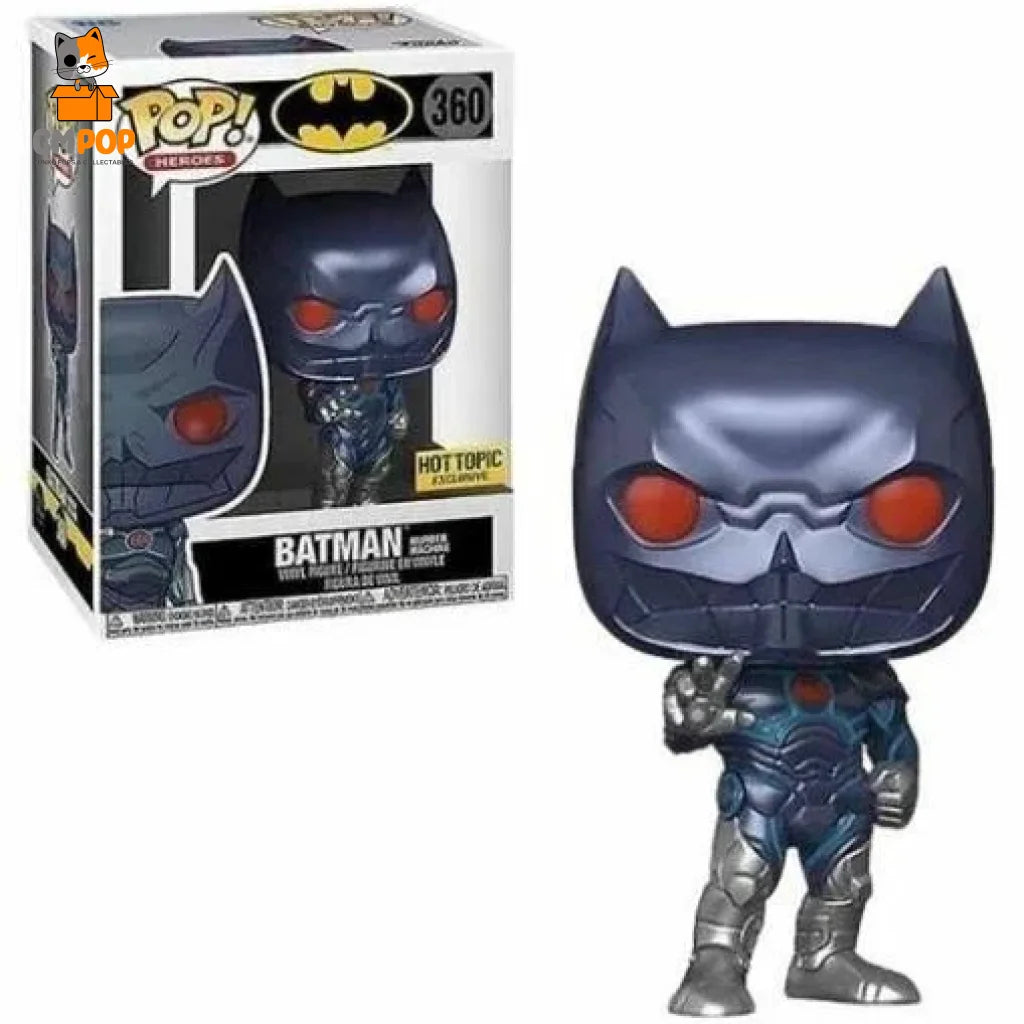 Batman Murder Machine - #360 Funko Pop! Heroes Hot Topic Exclusive Pop