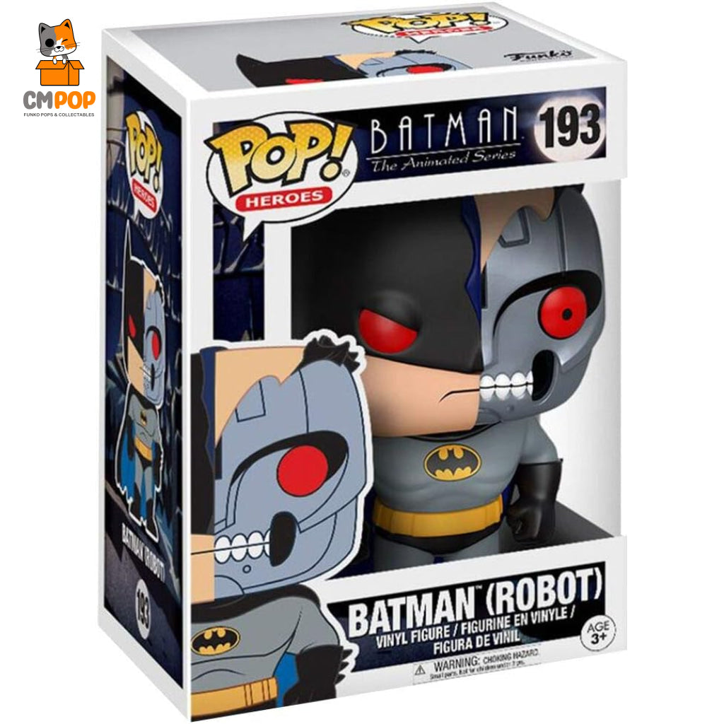 Batman (Robot) - #193 Funko Pop! Heroes The Animated Series Pop