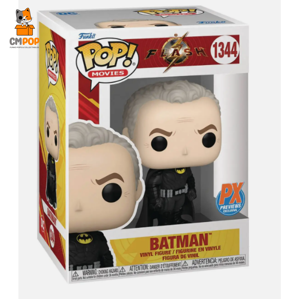 Batman Unmasked - #1344 Funko Pop! The Flash Px Exclusive Pop