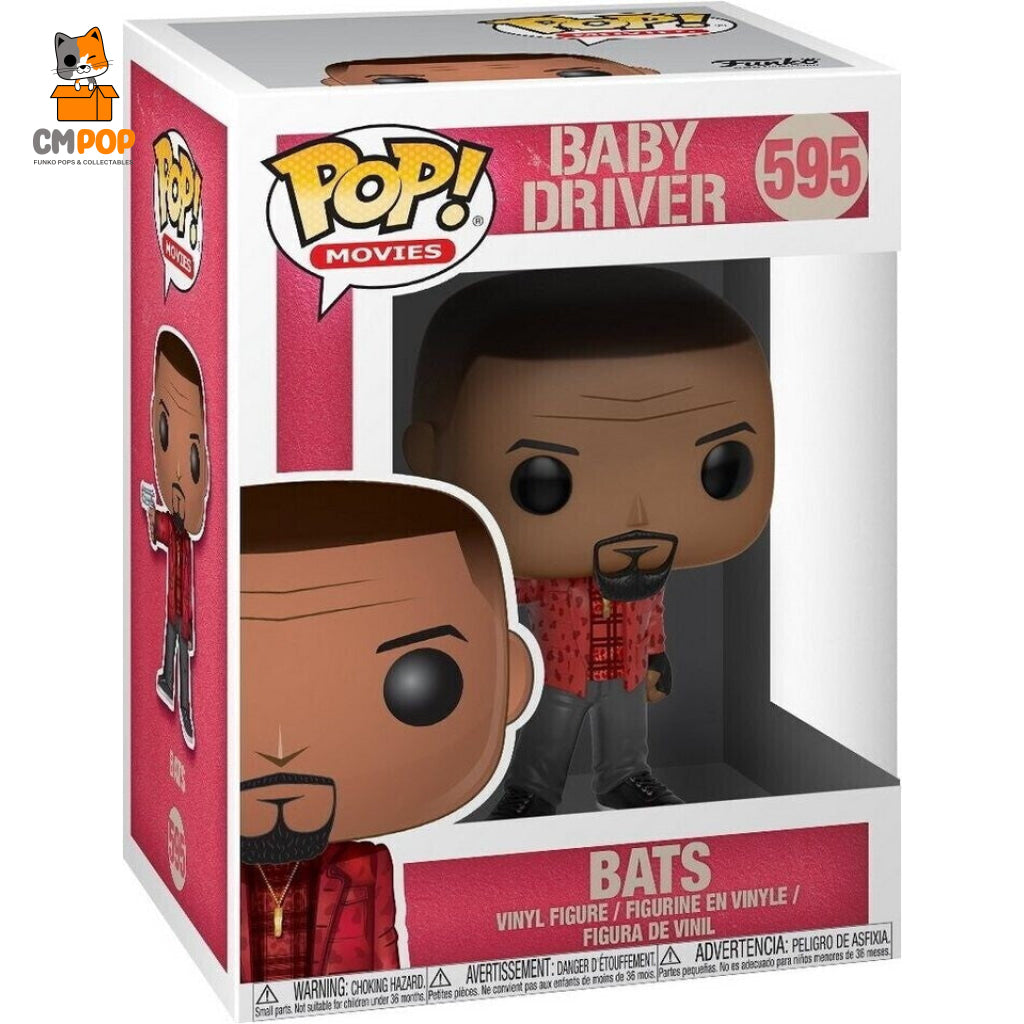 Bats - #595 Funko Pop! Movies Baby Driver Pop