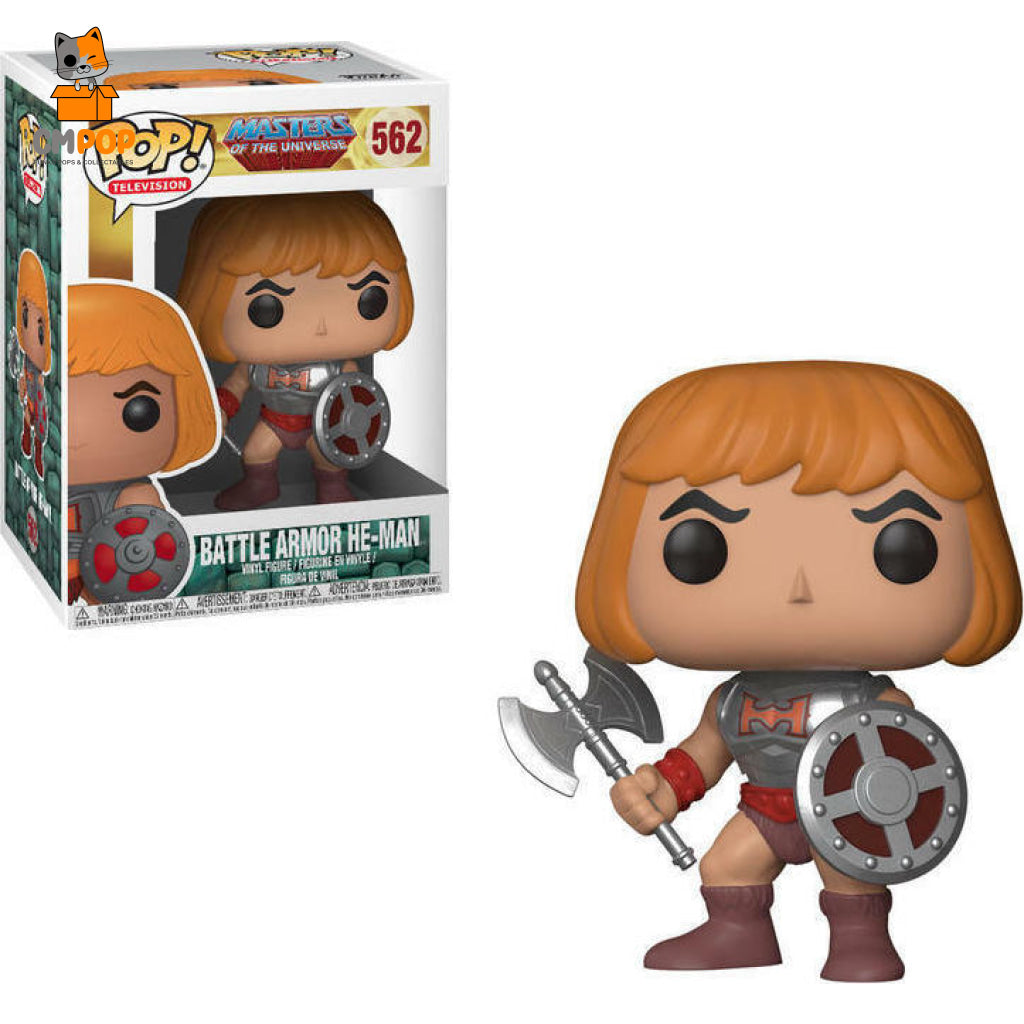 Battle Armour He-Man - #562 Funko Pop! Television Masters Of The Universe Pop