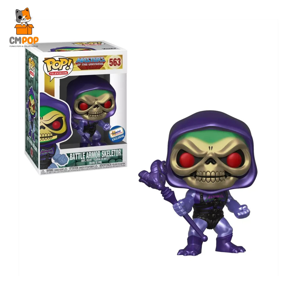 Battle Armour Skeletor - #563 Funko Pop! Television Masters Of The Universe Gemini Collectables