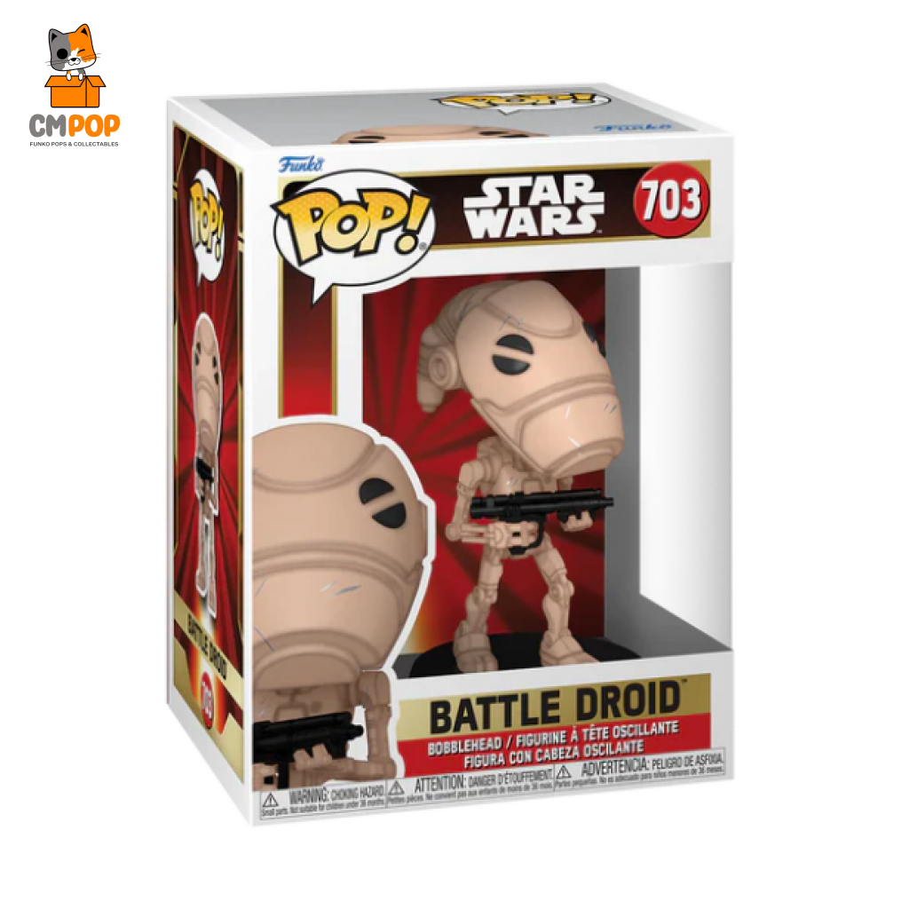 Battle Droid - #703 Funko Pop! The Phantom Menace Star Wars Pop