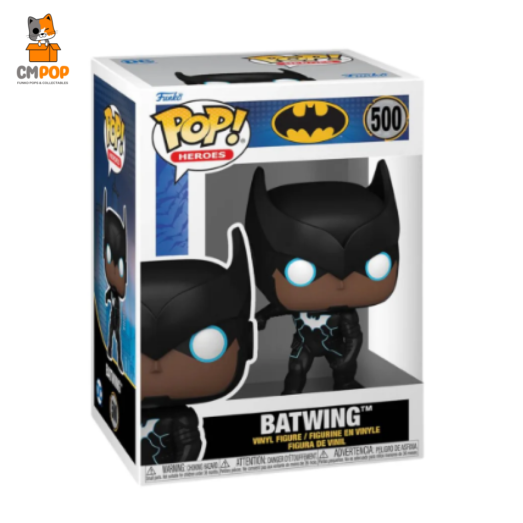 Batwing - #500 Funko Pop! Batman War Zone Heroes Pop