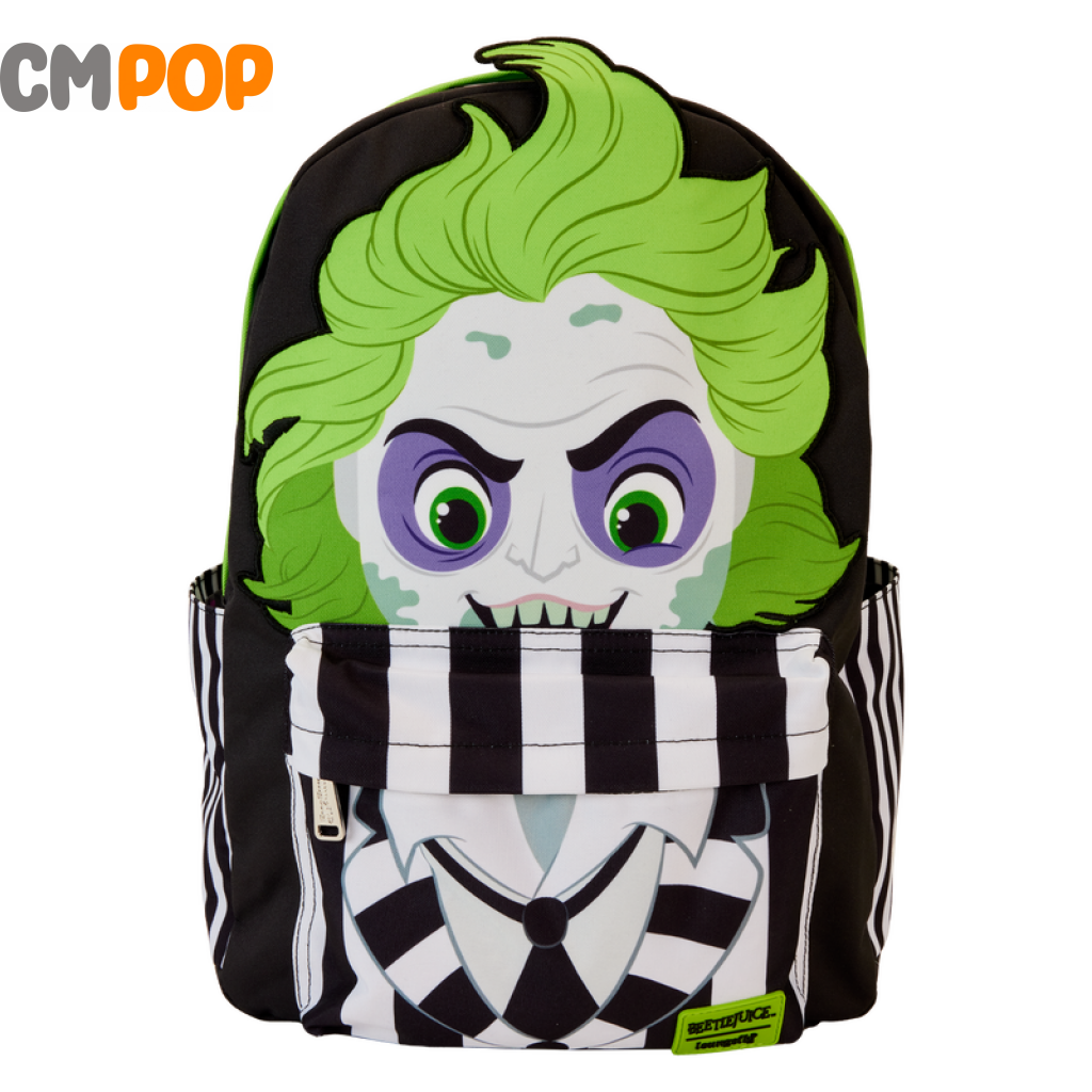 Beetlejuice Cosplay Full Size Nylon Backback - Backpack Loungefly