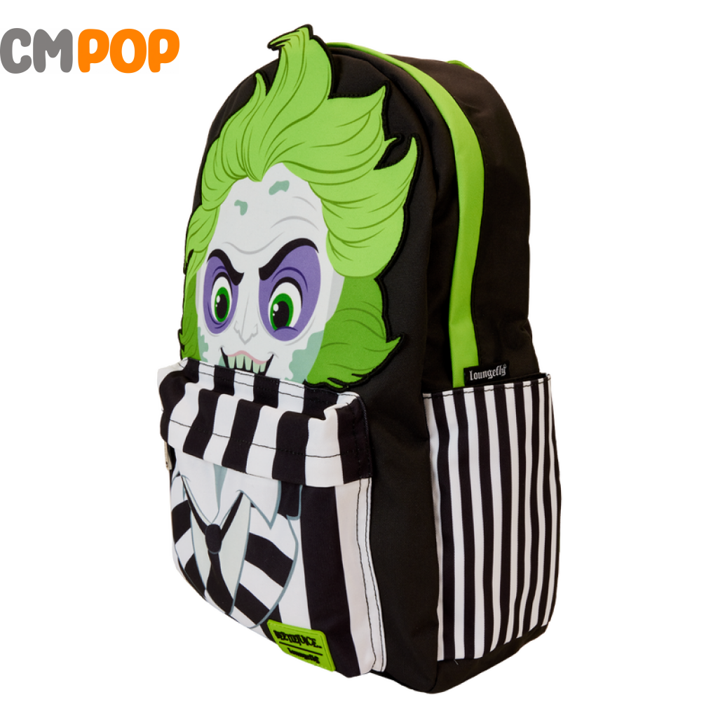 Beetlejuice Cosplay Full Size Nylon Backback - Backpack Loungefly