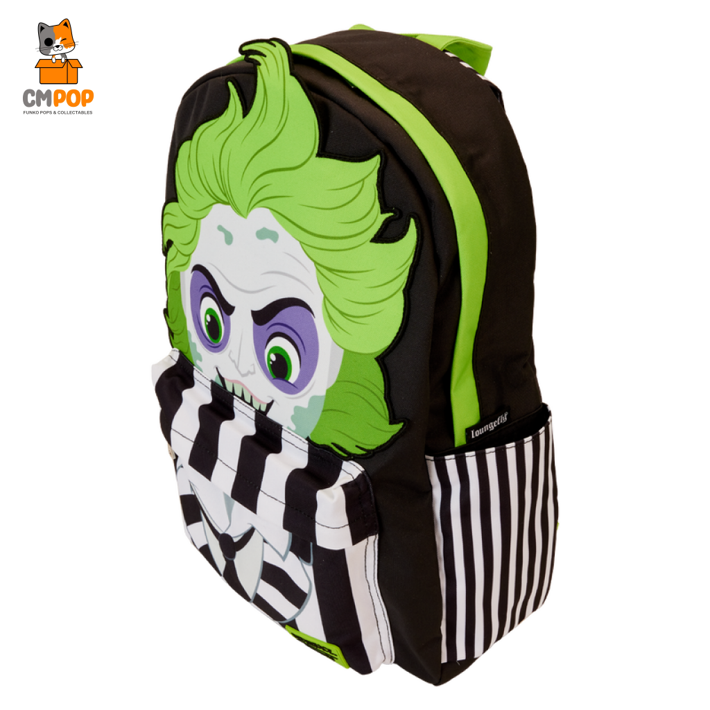 Beetlejuice Cosplay Full Size Nylon Backback - Backpack Loungefly