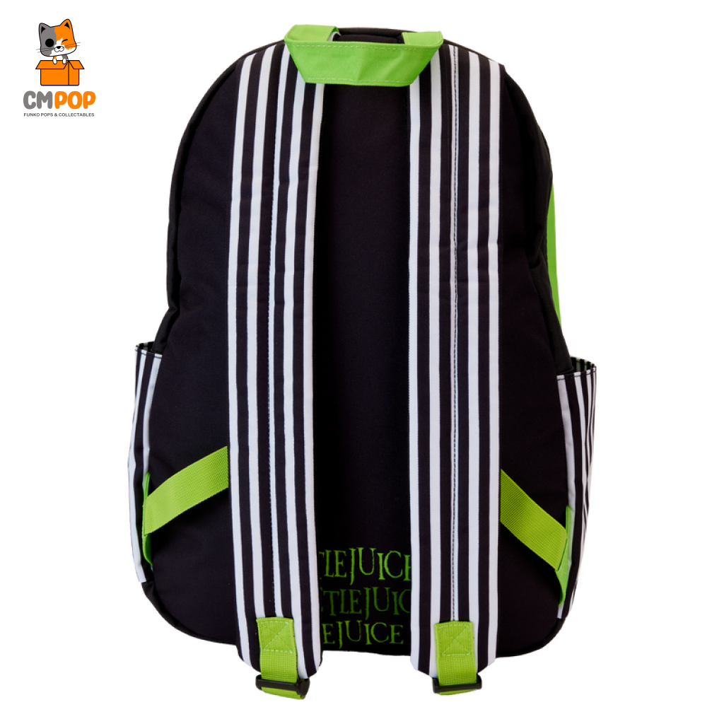 Beetlejuice Cosplay Full Size Nylon Backback - Backpack Loungefly