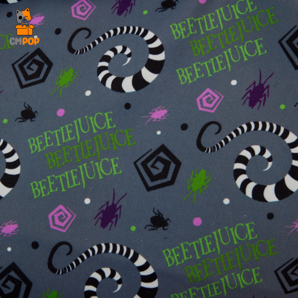 Beetlejuice Cosplay Full Size Nylon Backback - Backpack Loungefly