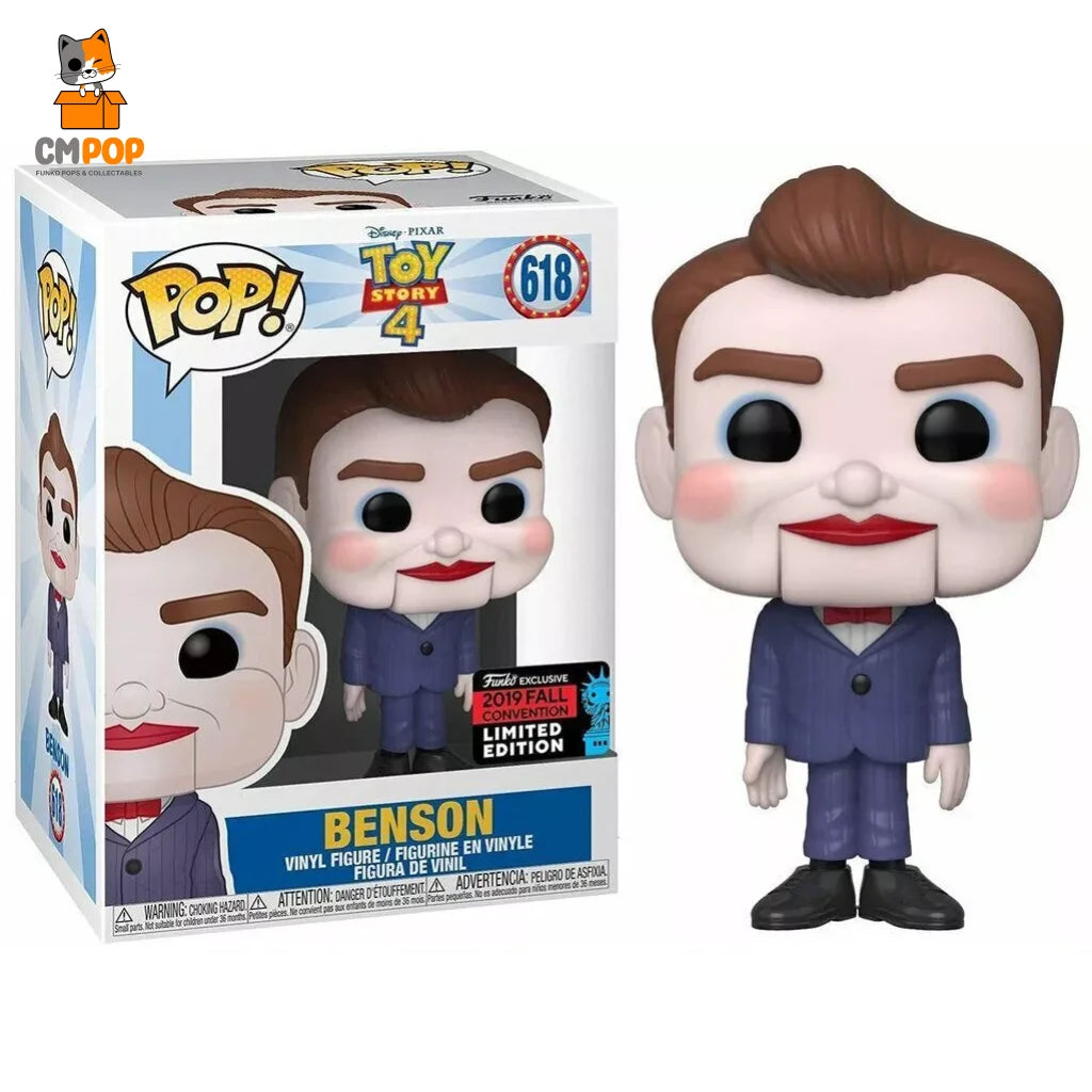 Benson - #618 Funko Pop! Disney Toy Story 2019 Fall Convention Exclusive Pop