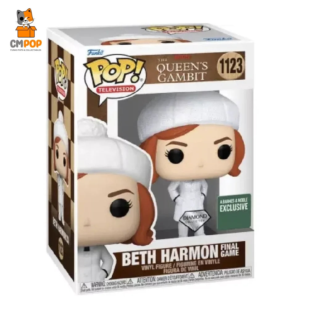 Beth Harmon (Final Game) - #1123 Funko Pop! Netflix The Queens Gambit Diamond Collection A Barnes