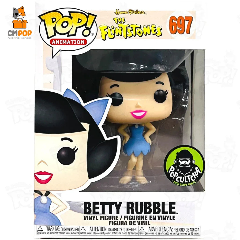 Betty Rubble - #697 Funko Pop! Animation The Flintstones Pop Cultcha Exclusive