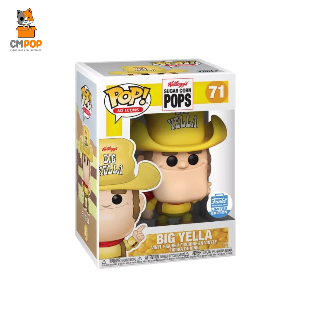 Big Yella - #71 Funko Pop! Ad Icons Limited Edition Pop