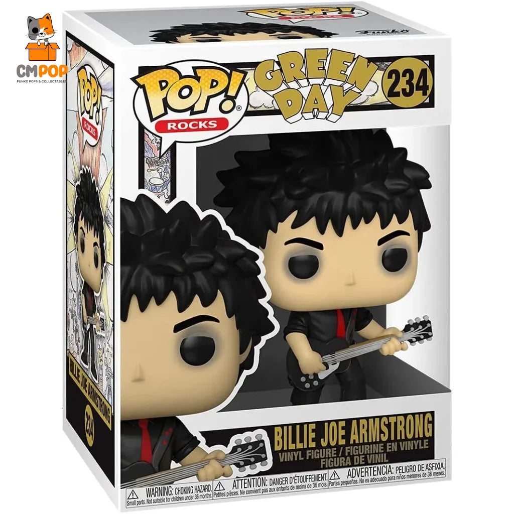 Billie Joe Armstrong - #234 Funko Pop! Rocks Green Day