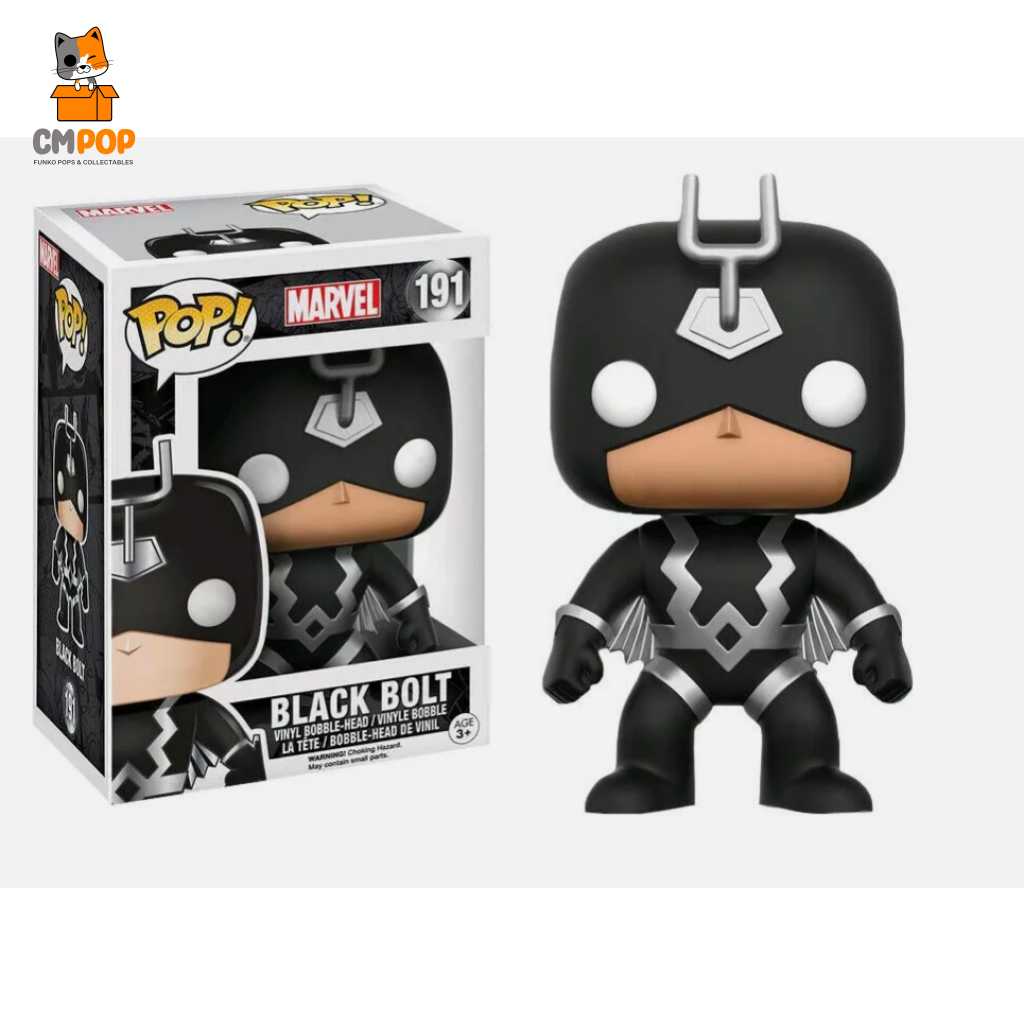 Black Bolt - #191 Funko Pop! Marvel Pop