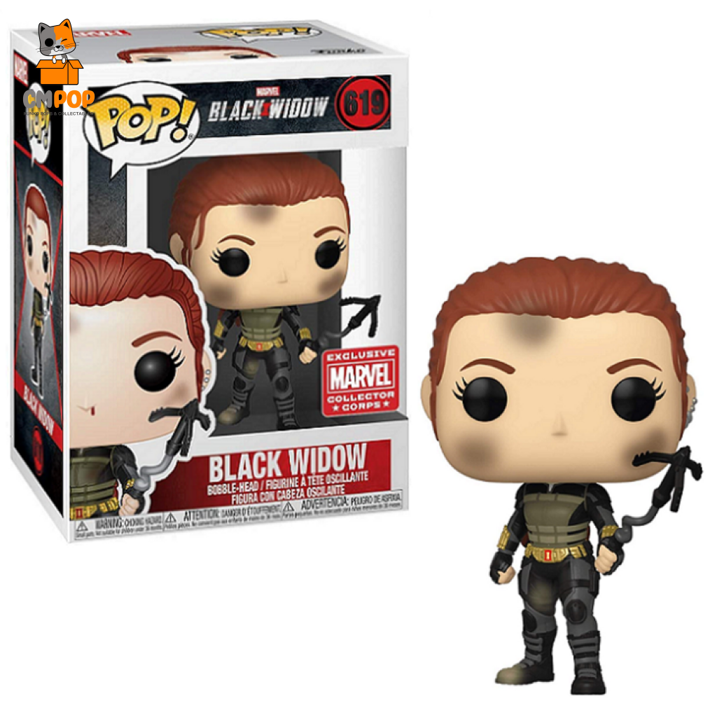 Black Widow - #619 Funko Pop! Marvel Mcc Exclusive Pop