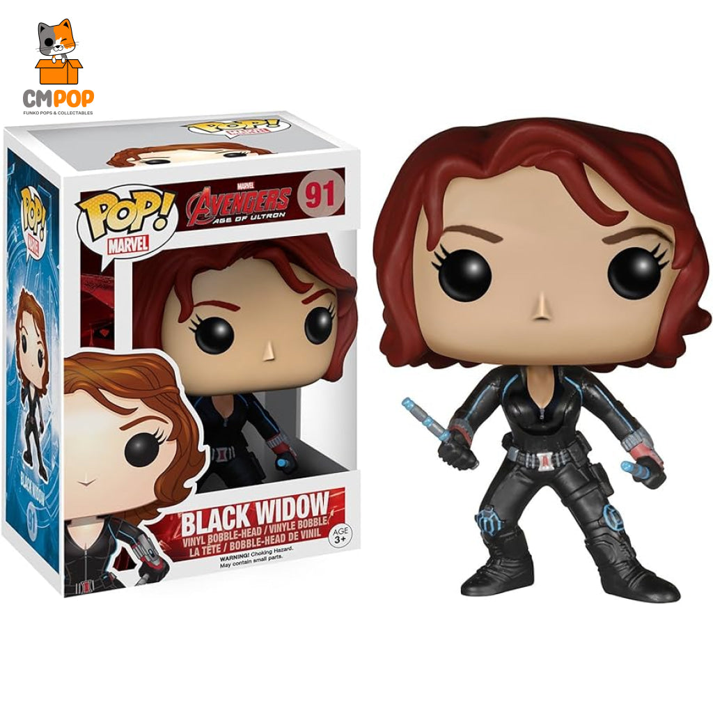 Black Widow - #91 Funko Pop! Marvel Avengers Pop