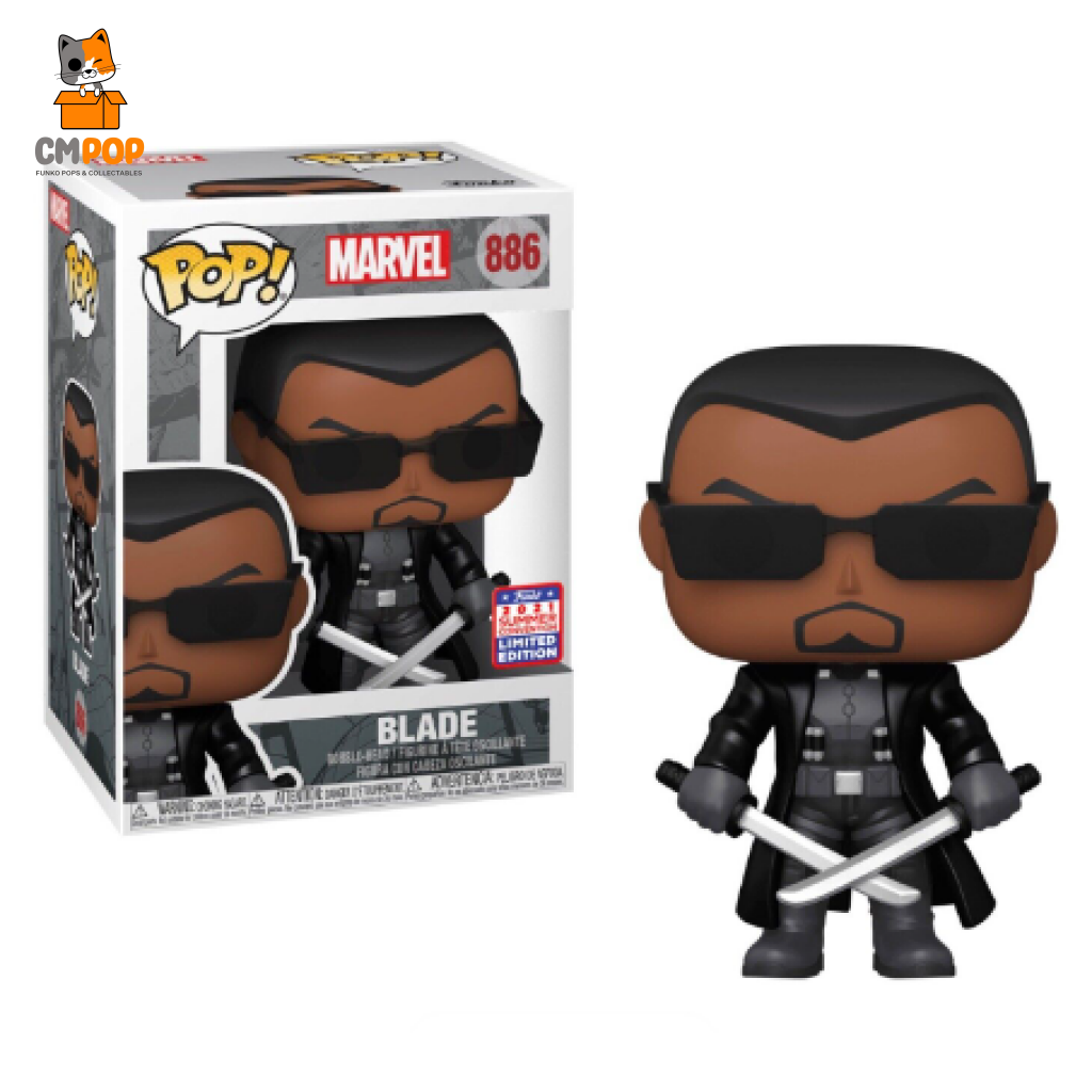 Blade - #886 Funko Pop! Marvel 2021 Summer Convention Exclusive Pop