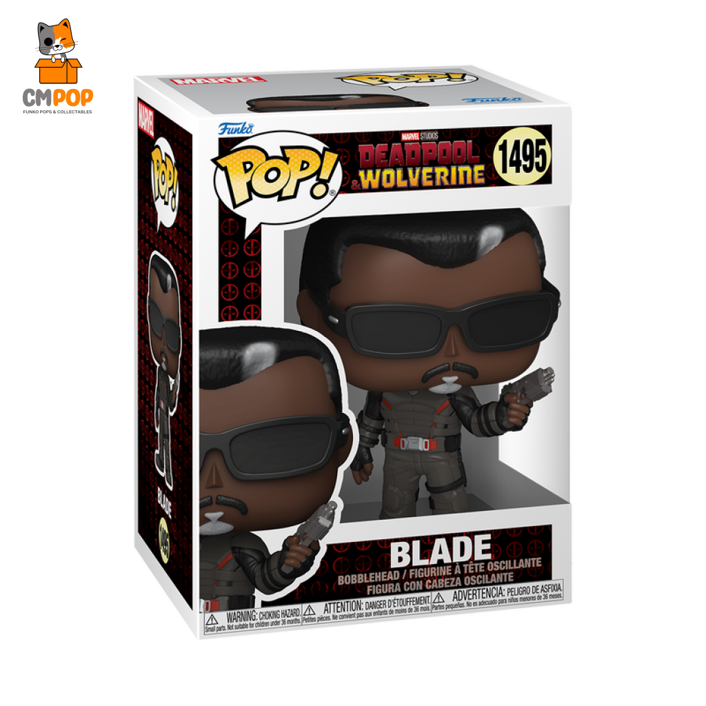 Blade - #1495 Funko Pop! Marvel Deadpool & Wolverine Pop