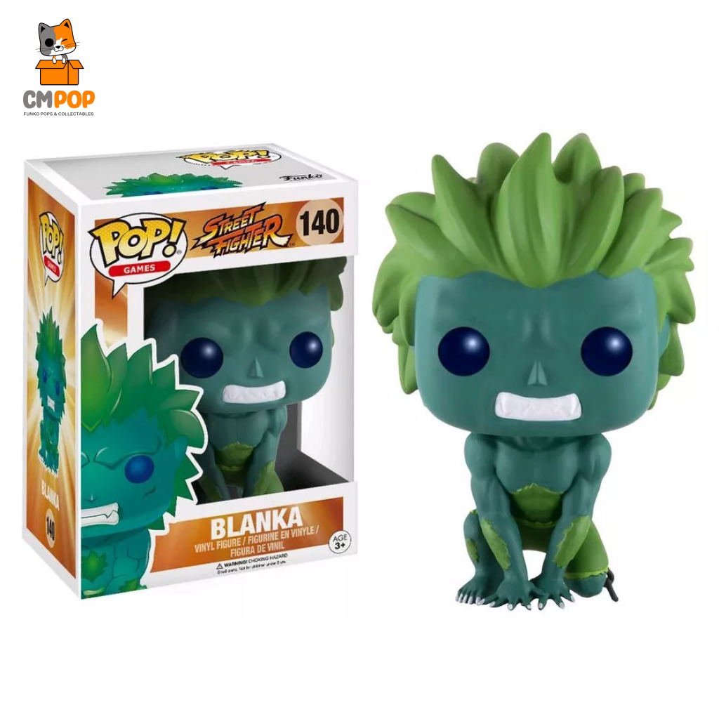 Blanka (Blue) - #140 Funko Pop! Games Street Fighter Pop