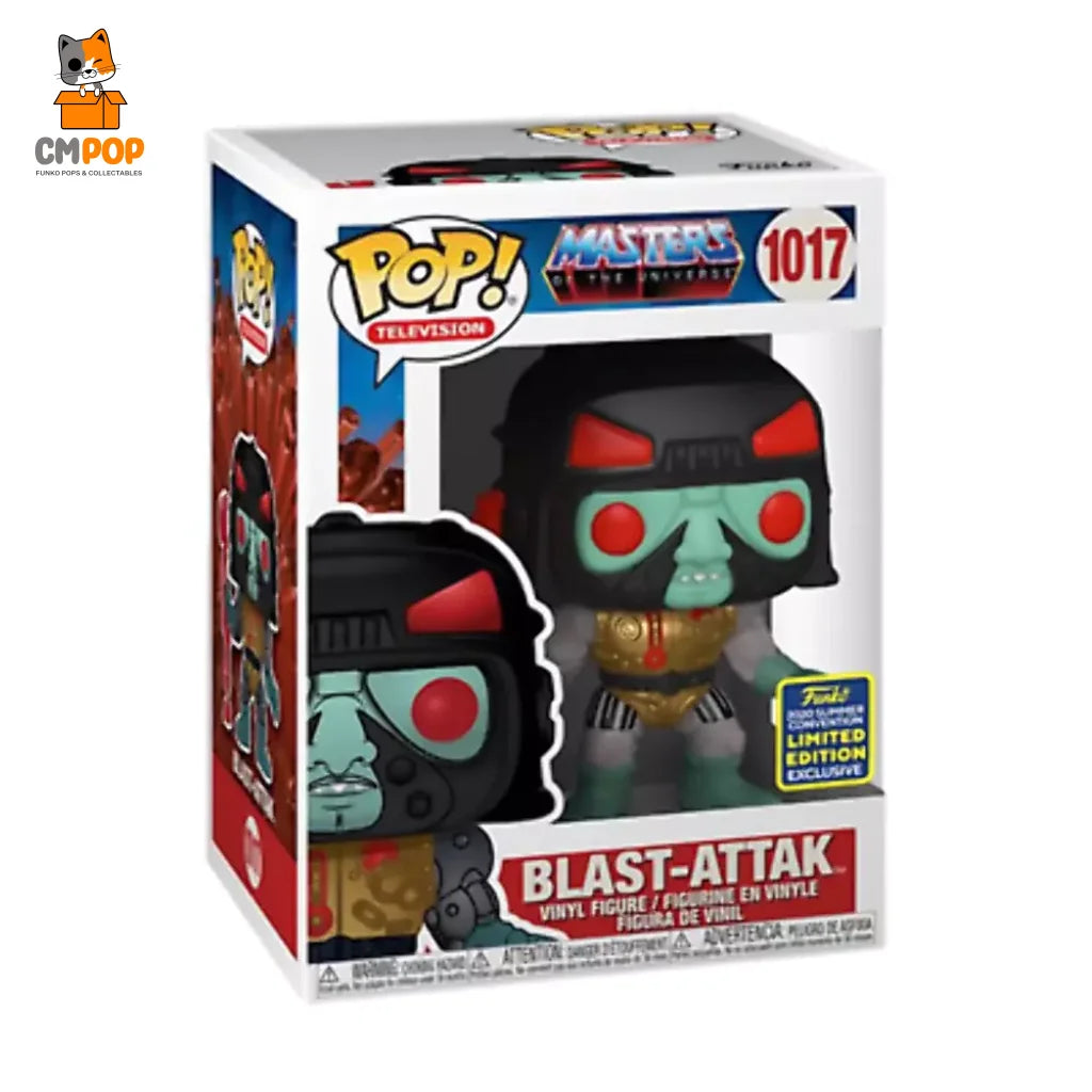 Blast-Attak - #1017 Funko Pop! Television Masters Of The Universe 2020 Convention Limited Edition