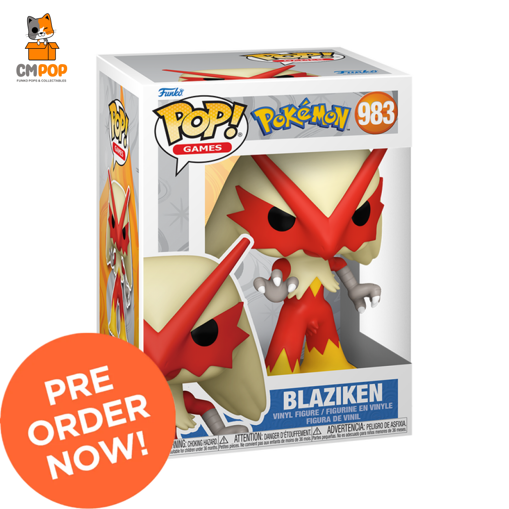 Blaziken - #983 Funko Pop! Pokemon Pop