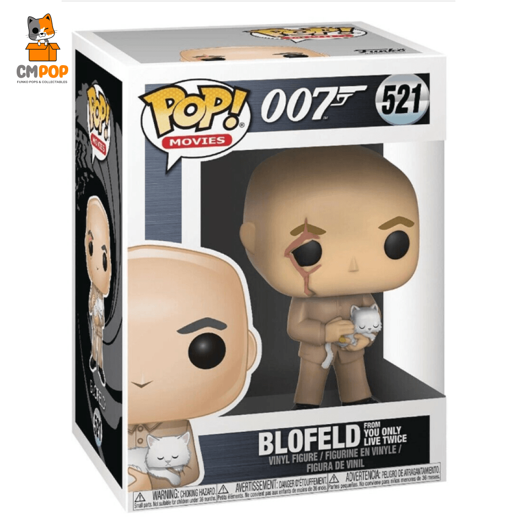 Blofeld From You Only Live Twice - #521 Funko Pop! 007 Movies Pop