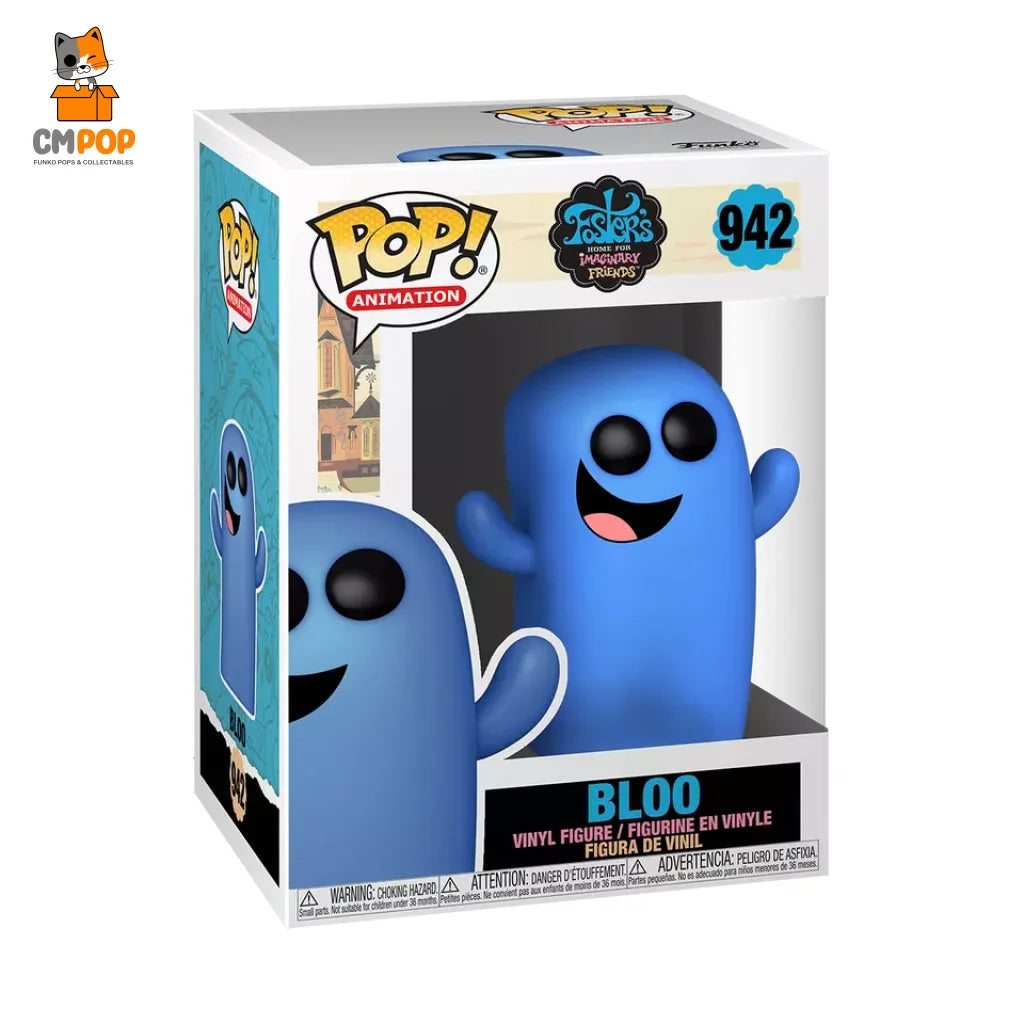 Bloo - #942- Funko Pop! Animation Fosters Home For Imaginary Friends