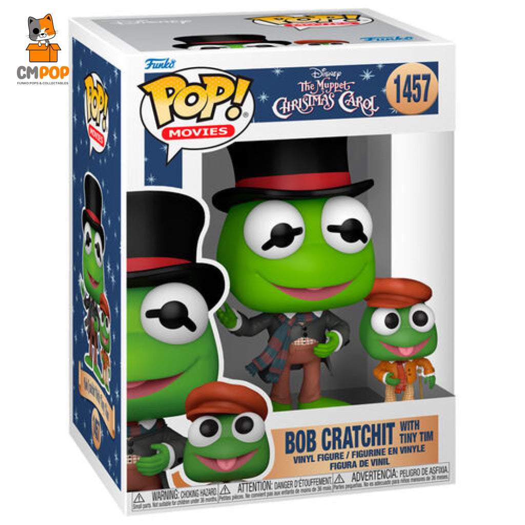 Bob Cratchit With Tiny Tim - #1457 Funko Pop! Disney The Muppets Christmas Carol Pop